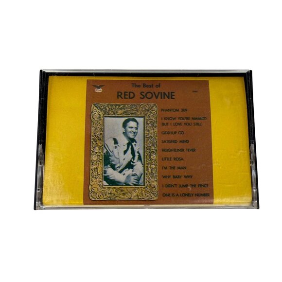 1978 The Best Of Red Sovine Audio Cassette Tape Country Music Hits Gusto Records - Picture 2 of 8